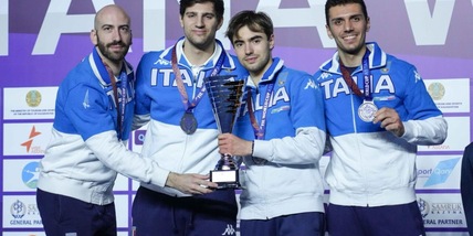 Coppa del Mondo di spada, Italia da applausi: il team maschile conquista l’argento, medaglia di bronzo per le azzurre