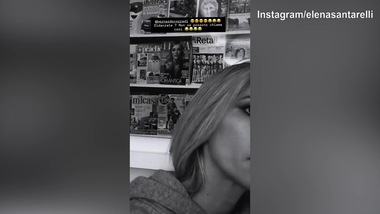 Elena Santarelli, 'bugia' alla figlia: "Papà non ha mai avuto altre fidanzate..."