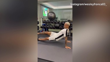 Roma, Wesley infortunato ma il brasiliano è già al lavoro