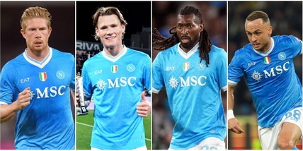 Napoli, ipotesi Fab Four per il big match contro il Milan: le scelte di Conte