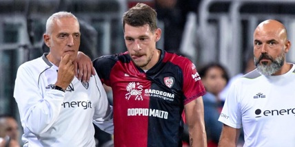 Gioia Cagliari, riecco finalmente Belotti: sei mesi fa il terribile infortunio