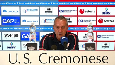 Giampaolo: "La Cremonese deve comunque fare la prestazione"