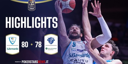 Acqua S.Bernardo Cantù - Banco di Sardegna Sassari | PokerstarsNews Highlights Serie A Unipol 2025/2026