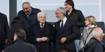 Sorpresa al Barbera: allo stadio c'è Mattarella per Palermo-Avellino