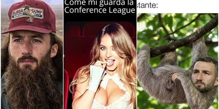 La Roma crolla contro l'Inter a San Siro: i tifosi scatenati con le ironie contro Cristante e Gasperini