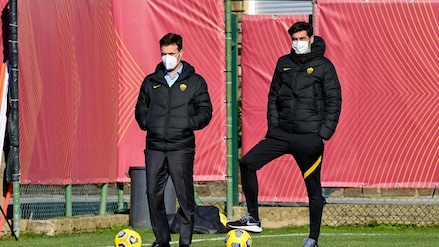 Roma, termina il vertice tra Fienga, Fonseca e dirigenti: via Gombar e Zubiria