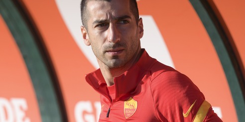 Roma, Mkhitaryan non è pronto per il Sassuolo: ecco quando torna