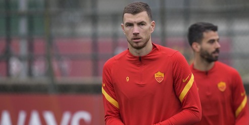 Roma, Dzeko torna ad allenarsi in gruppo!