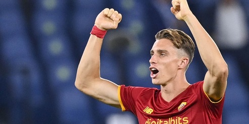 Roma, il momento di Calafiori: col Cska Sofia la prima all’Olimpico con i tifosi