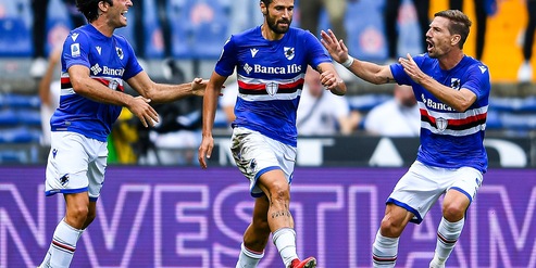 Candreva, l’eurogol non basta: Samp raggiunta dall’Udinese