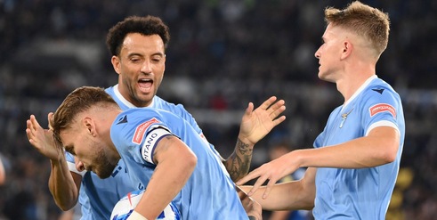 Lazio-Inter 3-1: gol e polemiche all'Olimpico. Sarri batte Inzaghi