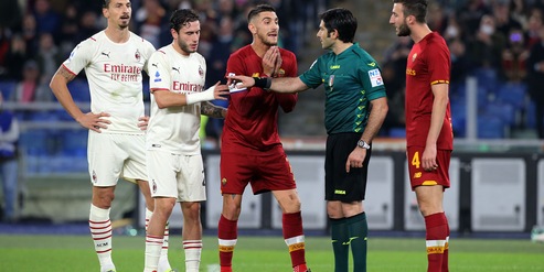 Roma-Milan 1-2: Ibra decisivo, Mourinho è una furia