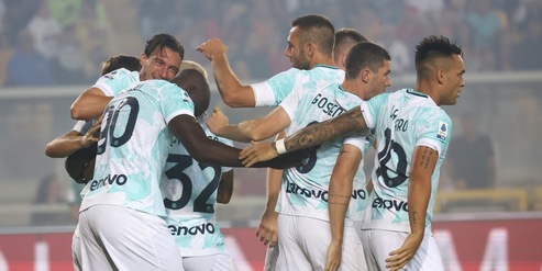 Lecce-Inter 1-2: subito Lukaku, Inzaghi fa festa con Dumfries al 95'