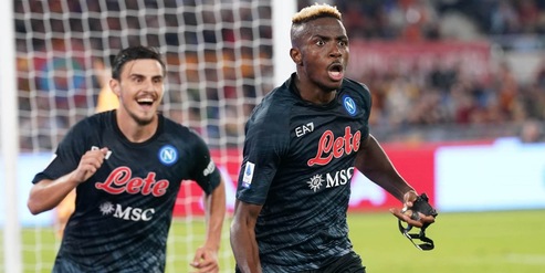 Pagelle Roma-Napoli: Osimhen uomo dei sogni, Abraham non c'è