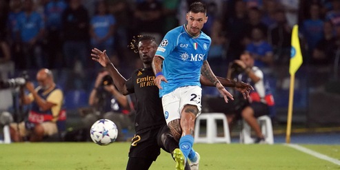 Pagelle Napoli-Real Madrid: per Osimhen letargo e sveglia, Kvara solo a tratti