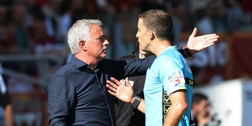 Moviola Roma-Monza: D'Ambrosio espulso l'unica cosa giusta. E il rosso a Mourinho...