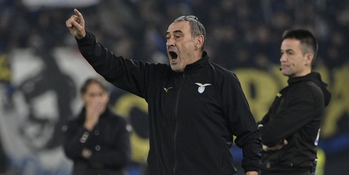 Sarri dopo Lazio-Inter: "Abbiamo giocato alla pari. L'errore di Marusic..."