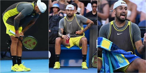Kyrgios, niente Sinner: Australian Open già finiti tra le volgarità. E il commentatore si scusa