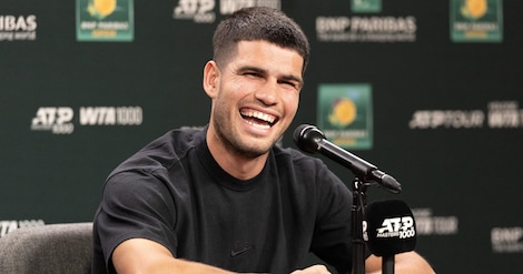Sinner assente a Indian Wells, la secca risposta di Alcaraz: "Per me..."