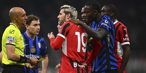 Moviola Milan-Inter, Var bene così: l'arbitro Fabbri rimane senza parole