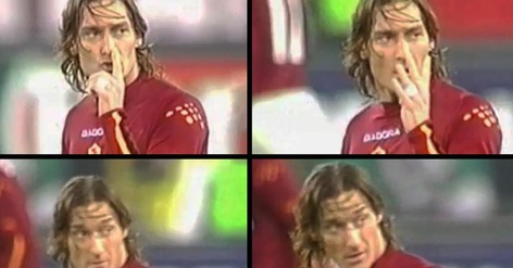 Totti, Tudor e 4 dita che hanno scritto la storia