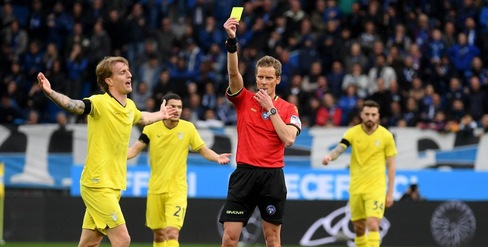 Atalanta-Lazio,  Chiffi controlla: ok il gol-partita. Male i cartellini