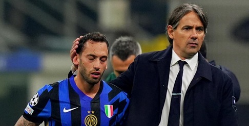 Caso Curve, Inzaghi e Calhanoglu patteggiano una giornata di squalifica