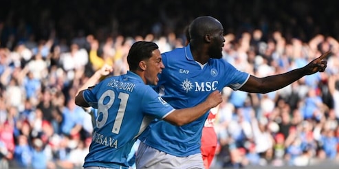 Napoli, le scelte di Conte: avanti con Raspadori e Lukaku