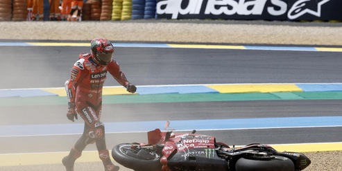 MotoGp, Bagnaia e l'ultima chiamata di Silverstone dopo la caduta di Le Mans