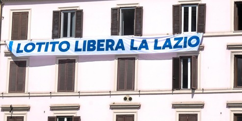 Lazio, striscione contro Lotito. La risposta: “Strumentale”