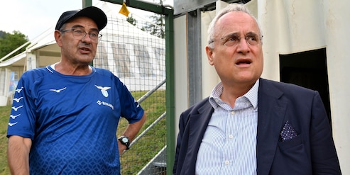 Sarri detta la linea alla Lazio: tutti gli scenari per giugno e cosa chiede a Lotito