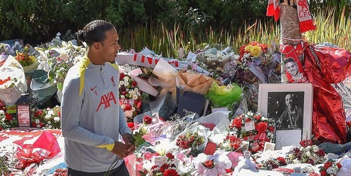 Virgil e Rike Van Dijk, una toccante storia d'amicizia per Rute e i figli di Diogo Jota