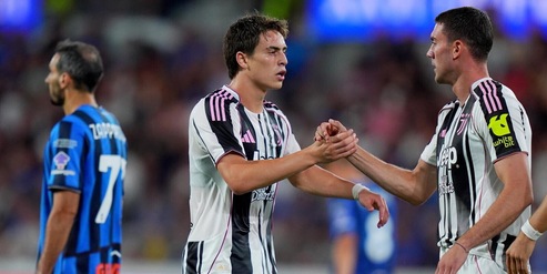 Juve, Vlahovic suda e segna. L'Atalanta cresce, aspettando Muniz