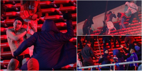 Follia ad Avellaneda: sospesa per scontri Independiente-Universidad de Chile, 90 arresti