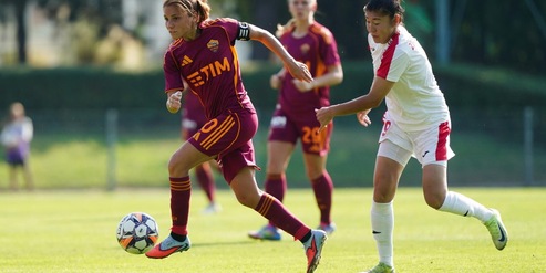 C’è una Roma (quasi) in Champions: è la femminile, in cui brilla la solita Giugliano