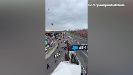 Dybala a sorpresa in Olanda per la Formula 1