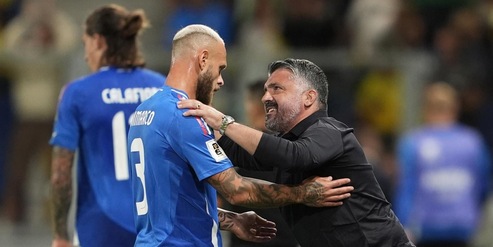 Finalmente un'Italia di 11 Ringhio. Gattuso, formidabile iniezione di adrenalina