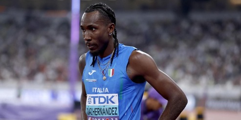 Incredibile: delusione Andy Diaz nel salto triplo, fuori dal podio