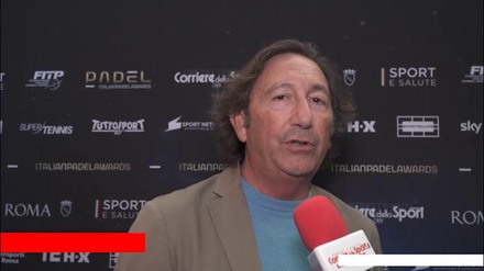 Italian Padel Awards, parla Alberto De Luca