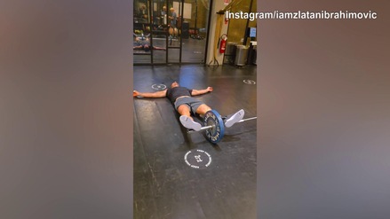 Ibra parte 2 in palestra: il "crollo" dello svedese dopo i pesi