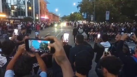 Mlan, l'arrivo dei rossoneri a San Siro: stasera c'è il Napoli