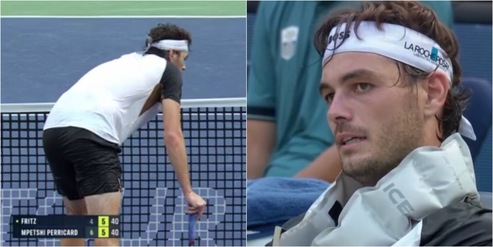 Shanghai, questo non è tennis: Fritz resta in piedi per miracolo ma è uno zombie, anche Perricard a pezzi