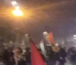 Scontri tra pro Pal e polizia a Udine durante Italia-Israele