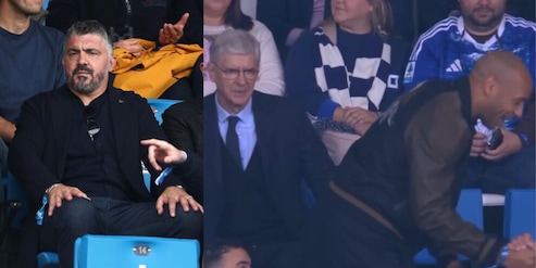 Da Gattuso a Henry e Wenger: tutti i campioni in tribuna per Como-Juve