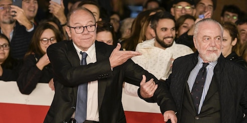 Verdone e De Laurentiis scatenati al Festival del Cinema di Roma 2025