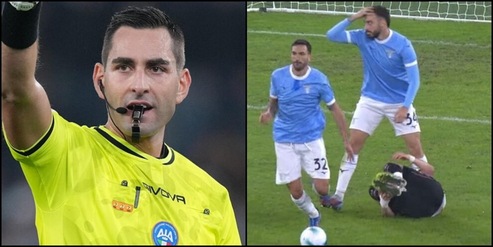 Moviola Lazio-Juve, male Colombo: si perde il rosso a McKennie e un rigore