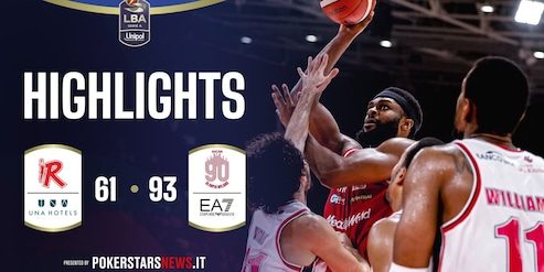 UNA HOTELS Reggio Emilia - EA7 Emporio Armani Milano | PokerstarsNews Highlights Serie A Unipol 2025/2026