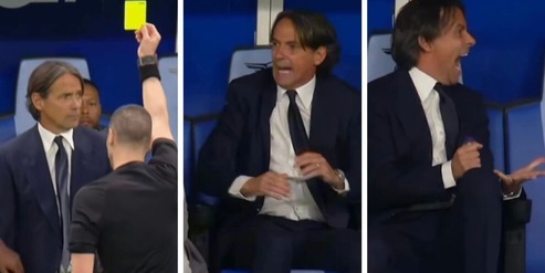 Simone Inzaghi impazzisce per un torto arbitrale, social in delirio: "Il demone è tornato"
