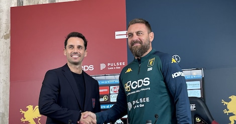De Rossi e le prime parole al Genoa: "Il destino mi ha portato qui, importante il rapporto con i dirigenti"