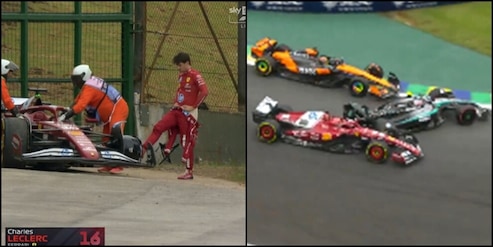 Lecler si sfoga sulla Ferrari: il duro gesto di frustrazione dopo l'incidente e il ritiro in Brasile
